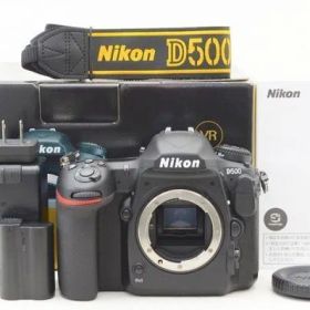 ☆極上美品☆ Nikon ニコン D500 ボディ 元箱 付属品 Shot数 11,700枚前後 ♯26020806