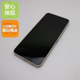 シャープ(SHARP)の超美品 SIMフリー AQUOS wish4 ホワイト スマホ SHARP 即日発送 土日祝発送OK M666(スマートフォン本体)