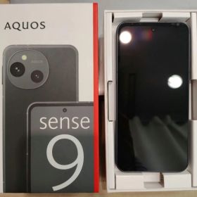 【美品】AQUOS sense9 ブラック 128GB