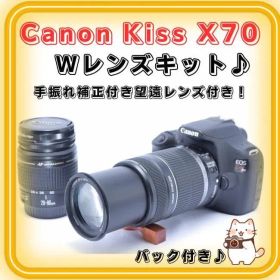 ✨綺麗なボディー✨ Canon EOS Kiss X70 デジタル一眼レフカメラ
