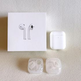 【難あり・ジャンク品】AirPods 第2世代 イヤホンカバー付き