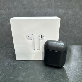 【高級本革ケース付】AirPods 第2世代 フルセット 動作OK A2031