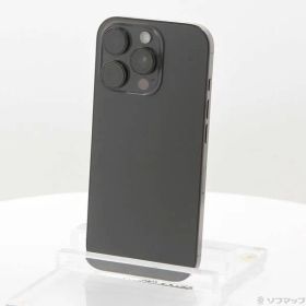 ソフマップ 〔中古品〕 iPhone16 Pro 256GB ブラックチタニウム MYN03J／A SIMフリー【251】
