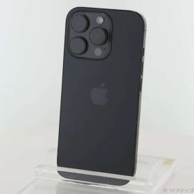 ソフマップ 〔中古品〕 iPhone16 Pro 256GB ブラックチタニウム MYN03J／A SIMフリー【258】