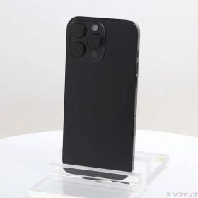 ソフマップ 〔中古品〕 iPhone16 Pro Max 256GB ブラックチタニウム 3N528J／A SIMフリー【348】
