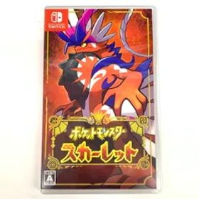 【中古品】ポケットモンスター スカーレット -Switch【029-260218-mo-07-fur】
