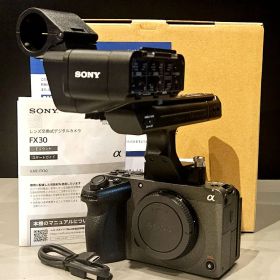 ソニー ILME-FX30 Cinema Line カメラ XLRユニット同梱版