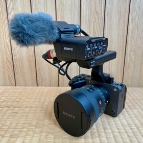 sony FX30 cinema Line SEL14F18GM XLRハンドル