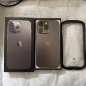 iPhone13Pro 128GB グラファイト 箱付き/iFace付き
