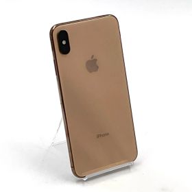 iPhone XS Max 256GB ゴールド au 白ロム 動作確認済 80%【全額返金保証】【最速発送】