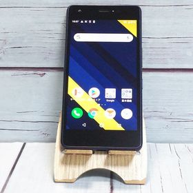 au Qua phone QZ 京セラ KYV44 インディゴ 672