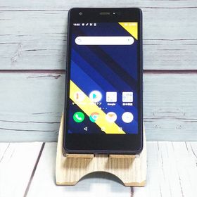 au Qua phone QZ 京セラ KYV44 インディゴ 799