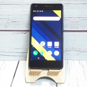 au Qua phone QZ 京セラ KYV44 インディゴ 541