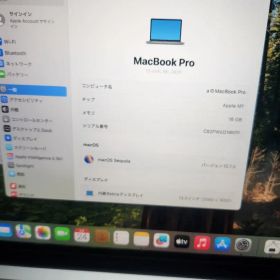 MacBook Pro 13.3インチ M1 16GB/1TB