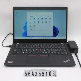 Lenovo ThinkPad X13 Gen1 Ryzen 5 Pro 4650U 2.1GHz/8GB/256GB(SSD)/13.3W/FHD(1920x1080)/Win11 【56A255103】