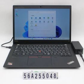 Lenovo ThinkPad X13 Gen1 Ryzen 5 Pro 4650U 2.1GHz/8GB/256GB(SSD)/13.3W/FHD(1920x1080)/Win11 【56A255048】