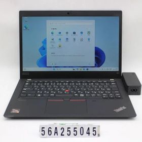 Lenovo ThinkPad X13 Gen1 Ryzen 5 Pro 4650U 2.1GHz/8GB/256GB(SSD)/13.3W/FHD(1920x1080)/Win11 【56A255045】