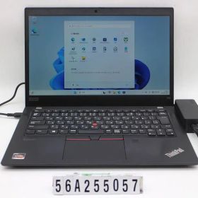 Lenovo ThinkPad X13 Gen1 Ryzen 5 Pro 4650U 2.1GHz/8GB/256GB(SSD)/13.3W/FHD(1920x1080)/Win11 【56A255057】