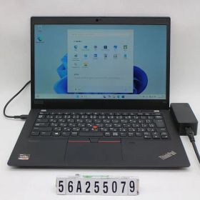 Lenovo ThinkPad X13 Gen1 Ryzen 5 Pro 4650U 2.1GHz/8GB/256GB(SSD)/13.3W/FHD(1920x1080)/Win11 【56A255079】
