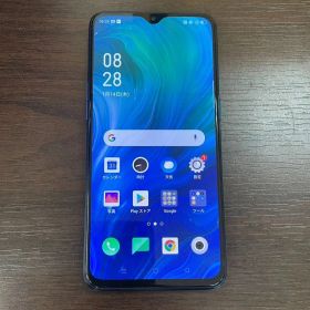 ◎【✨スマートフォン✨】 Oppo Reno A CPH1983 Blue【6GB 64GB 国内版SIMフリー】動作確認済み 稼働品 android アンドロイド SIMフリー シムフリー 端末 サブ スマホ おすすめ カラー 青 ブルー 管理番号15