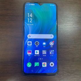 ◎【✨スマートフォン✨】OPPO RENO A CPH1983 ブルー 動作確認済み 稼働品 android アンドロイド SIMフリー シムフリー 端末 サブ スマホ おすすめ カラー 管理番号48
