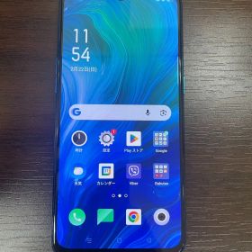 ◎【✨スマートフォン✨】OPPO RENO A CPH1983 ブルー 動作確認済み 稼働品 android アンドロイド SIMフリー シムフリー 端末 サブ スマホ おすすめ カラー 管理番号46