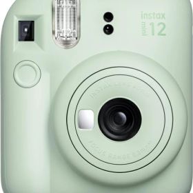FUJIFILM 富士フイルム チェキ INSTAX mini 12 ミントグリーン(INS MINI 12 GREEN)