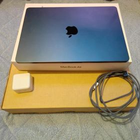 MacBook Air M2 16GB 1TB Midnight バテリ100%