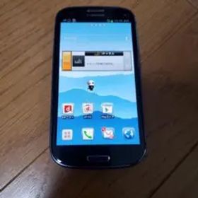 Samsung Galaxy S III docomo ペブルブルー