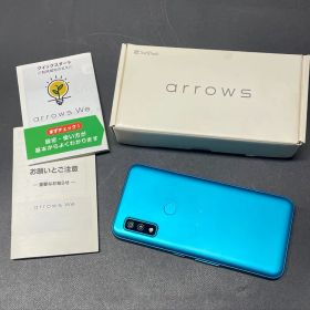 arrows we （A101FC） スマートフォン ブルー 極美品 使用僅か