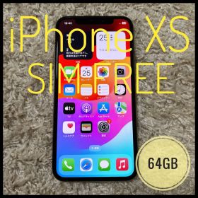 Apple iPhone XS ゴールド 64GB SIMフリー 利用制限なし