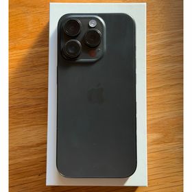 アップル(Apple)の美品 箱 装備付アップル iPhone15 Pro 256GB ブルーチタニウム(スマートフォン本体)