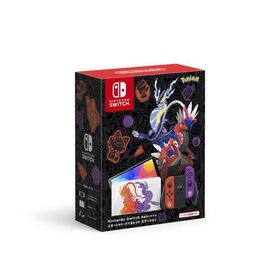 『新品外箱傷みあり』Nintendo Switch(有機ELモデル) スカーレット・バイオレットエディション 本体 HEG-S-KEAAA