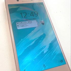 美品、動作確認済docomo Xperia X SO-04Hローズゴールド