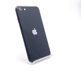 アップル(Apple)の【全額返金保証】【最速発送】Apple iPhone iPhone SE（第3世代） 64GB ミッドナイト docomo 動作確認済(スマートフォン本体)