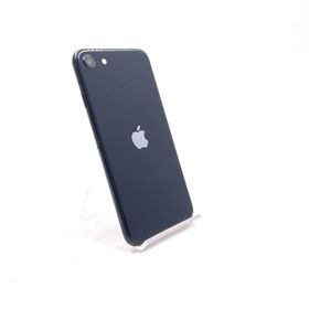 アップル(Apple)の【全額返金保証】【最速発送】Apple iPhone iPhone SE（第3世代） 64GB ミッドナイト au 美品 動作確認済(スマートフォン本体)