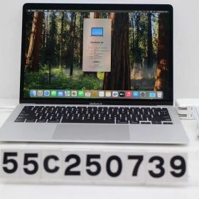 Apple MacBook Air Retina 13in 2020 A2179 シルバー Core i7 1060NG7 1.2GHz/16GB/256GB(SSD)/13.3W/WQXGA(2560x1600) 【55C250739】