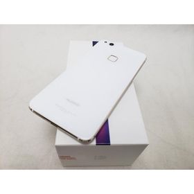 (中古) P10 lite パールホワイト /WAS-LX2J 【国内版SIMFREE】、SIMフリー