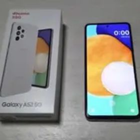 【SIMロック解除済】Galaxy A52 5G オーサムホワイト