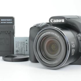 【美品】Canon PowerShot SX530 HS 16MP Digital Camera Black キャノン コンパクトデジタルカメラ ブラック EF-TN-JP1846