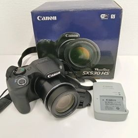 【中古品】 【動作確認済み】 Canonキヤノン PowerShot SX530 HS デジタルカメラ デジカメ カメラ 箱 充電器付き 現状品