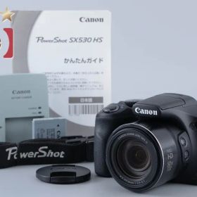 【中古】Canon キヤノン PowerShot SX530 HS ブラック コンパクトデジタルカメラ