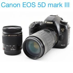 一眼レフカメラCanon EOS 5D MarkIII標準&望遠レンズセット