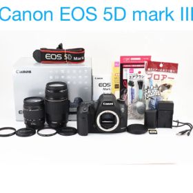 キャノン Canon EOS 5D MarkIII標準&望遠ダブルレンズセット