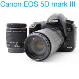 保証/Canon EOS 5D MarkIII 標準&望遠ダブルレンズセット