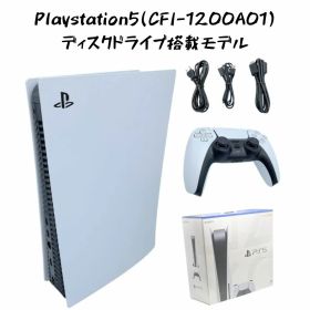 中古 PlayStation 5 (CFI-1200A01) コントローラー＆各種ケーブル＆外箱付属