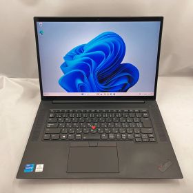 ★ジャンク/キー不良あり★Lenovo ThinkPad P1 Gen 4 [Core i7 11800H 16GB SSD 512GB(NVMe) 16インチ Windows 11 Pro] 中古 ノートパソコン (RM1672)
