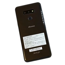 安心保証付き LG style3 L-41A ブラック A14