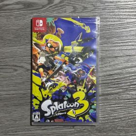 【新品未開封】【値下げ】Splatoon 3Switch ソフト シュリンク付き
