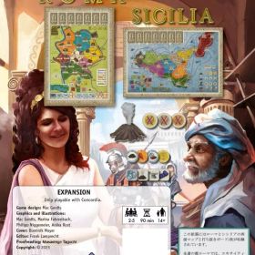 【新品】ボードゲーム [新品/日本語訳付き] コンコルディア拡張マップ「ローマ/シシリア」 (Concordia： Roma/Sicilia)